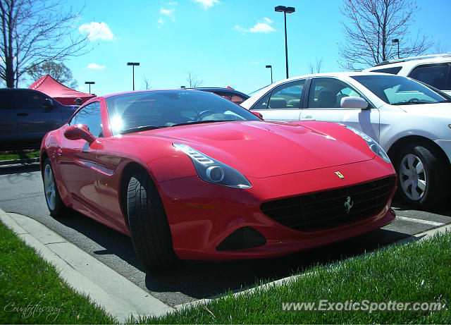 Ferrari California spotted in Charlotte, North Carolina