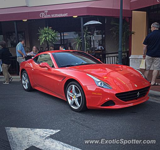 Ferrari California spotted in Charlotte, North Carolina