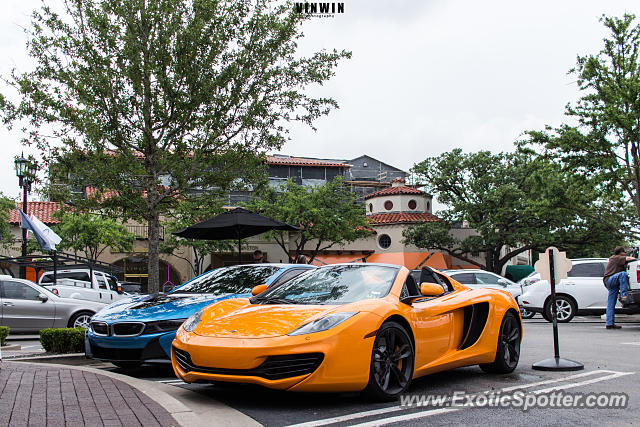 Mclaren MP4-12C spotted in Dallas, Texas