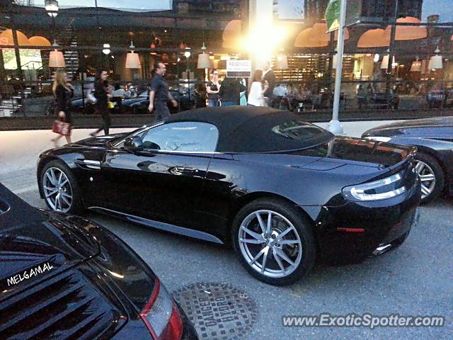 Aston Martin Vantage spotted in Toronto, Canada