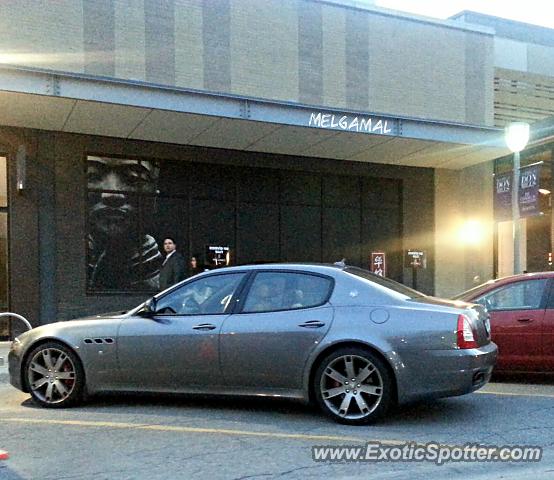 Maserati Quattroporte spotted in Toronto, Canada