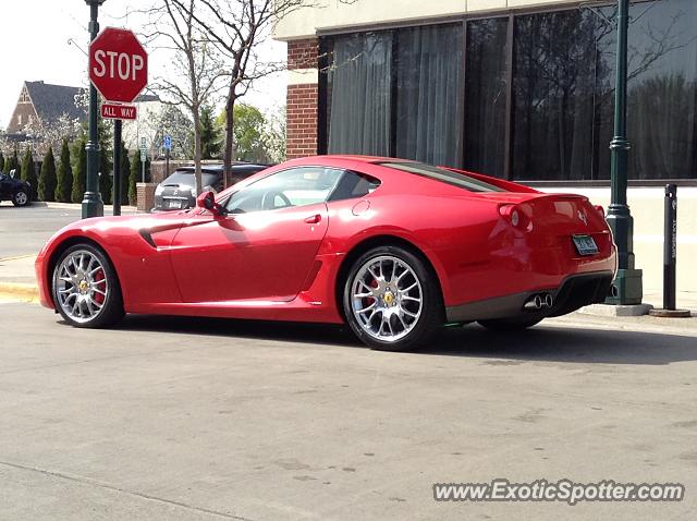 Ferrari 599GTB spotted in Birmingham, Michigan