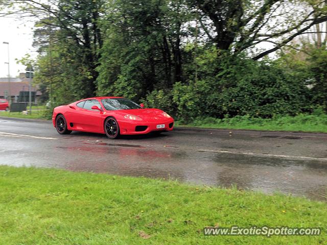 Ferrari 360 Modena spotted in Goodwood, United Kingdom