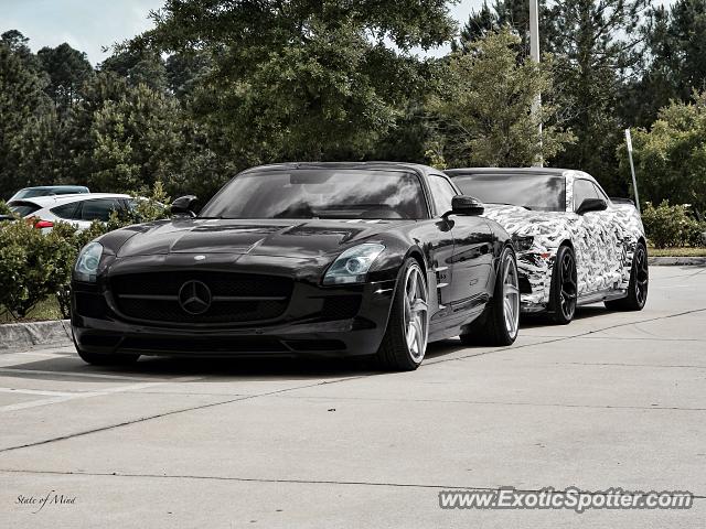 Mercedes SLS AMG spotted in Jacksonville, Florida