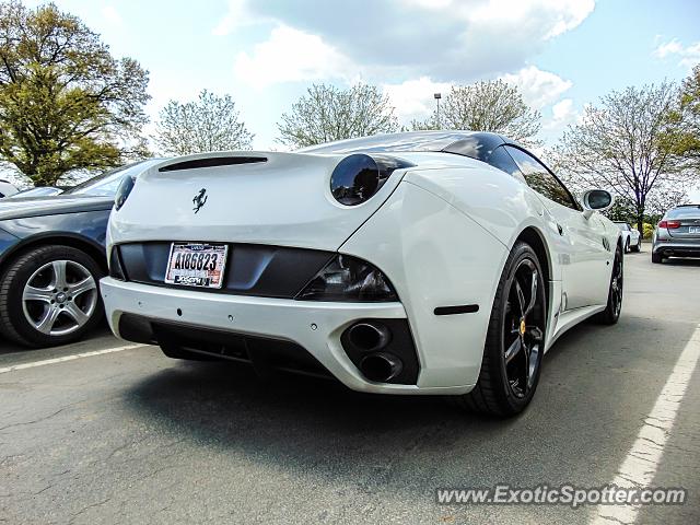 Ferrari California spotted in Cincinnati, Ohio