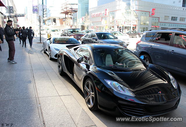 Mclaren MP4-12C spotted in Toronto, Canada