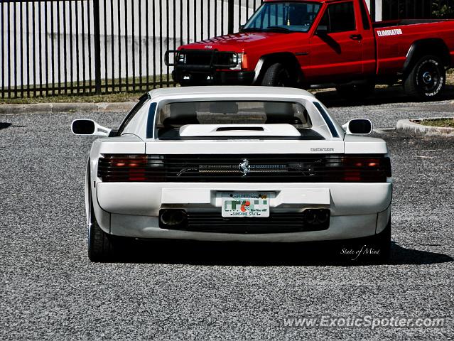 Ferrari Testarossa spotted in Jacksonville, Florida