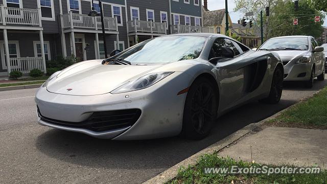 Mclaren MP4-12C spotted in Bloomington, Indiana