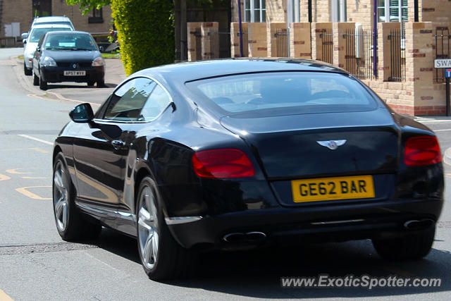 Bentley Continental spotted in Cambridge, United Kingdom