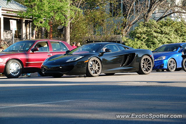 Mclaren MP4-12C spotted in Austin, Texas