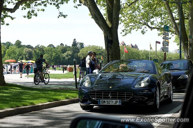 Ferrari California spotted in Annecy, France