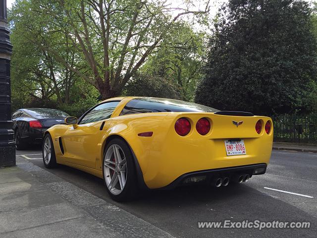 Chevrolet Corvette Z06 spotted in London, United Kingdom