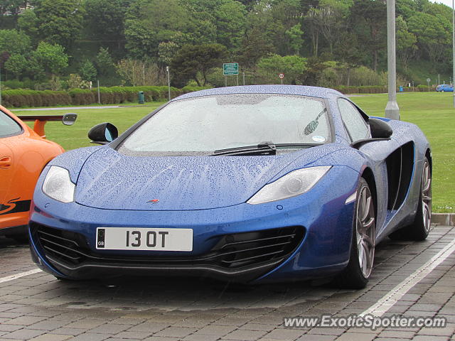 Mclaren MP4-12C spotted in Douglas, United Kingdom