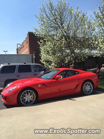 Ferrari 599GTB spotted in Brighton, Michigan