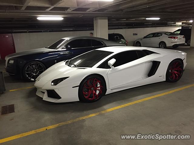 Lamborghini Aventador spotted in Cincinnati, Ohio