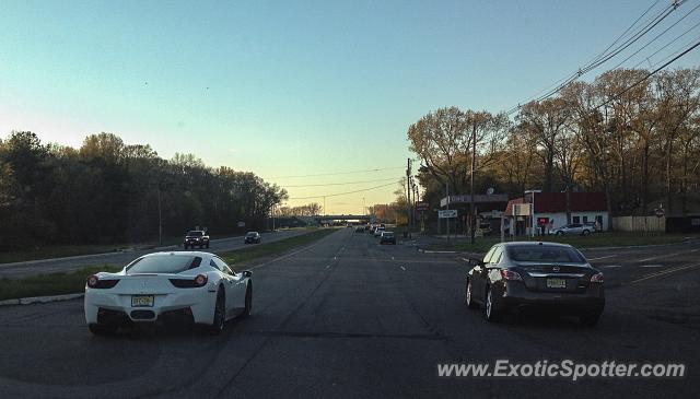 Ferrari 458 Italia spotted in Wall Township, New Jersey