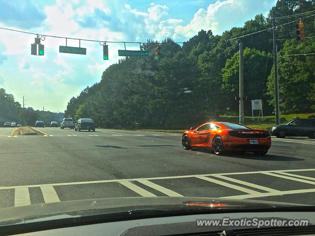 Mclaren MP4-12C spotted in Marietta, Georgia