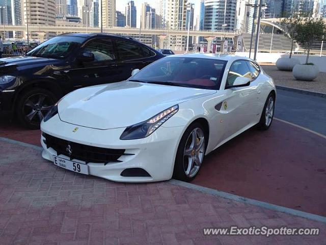Ferrari FF spotted in Dubai, United Arab Emirates