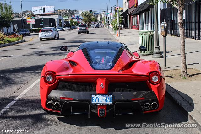 Ferrari LaFerrari spotted in Hollywood, California
