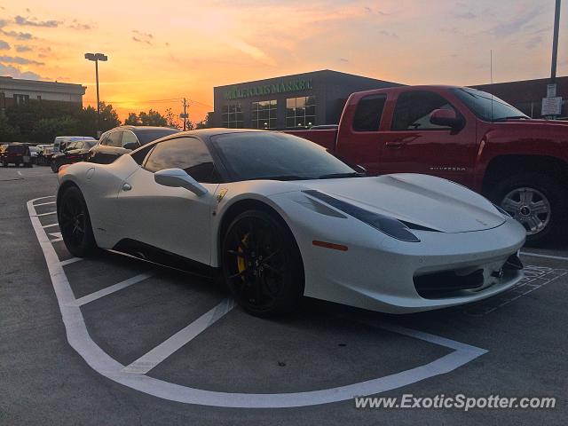 Ferrari 458 Italia spotted in Atlanta, Georgia