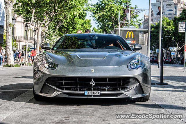 Ferrari F12 spotted in Barcelona, Spain