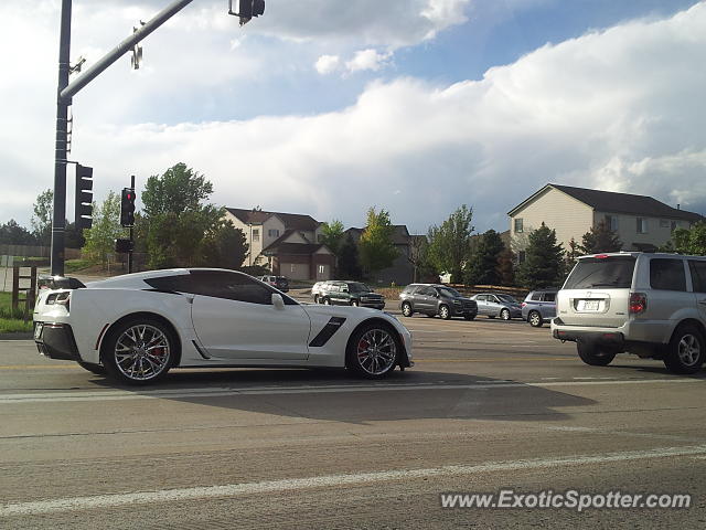 Chevrolet Corvette Z06 spotted in Highlands ranch, Colorado