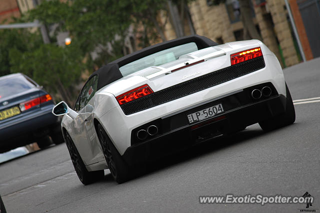 Lamborghini Gallardo spotted in Sydney, Australia