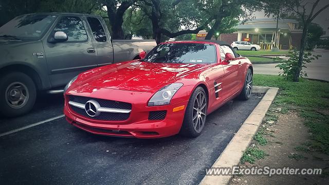 Mercedes SLS AMG spotted in San Antonio, Texas