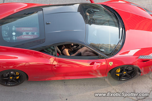 Ferrari 458 Italia spotted in Toronto, Canada