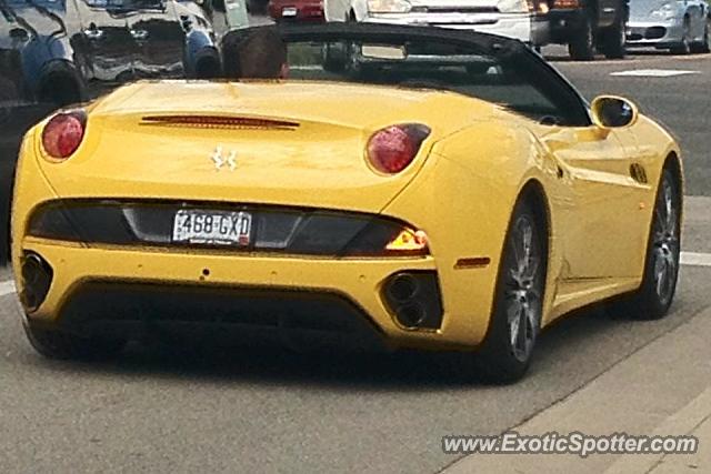 Ferrari California spotted in Denver, Colorado