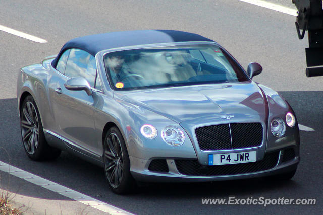 Bentley Continental spotted in Cambridge, United Kingdom