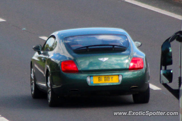 Bentley Continental spotted in Cambridge, United Kingdom