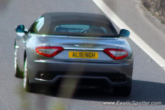 Maserati GranCabrio spotted in Cambridge, United Kingdom