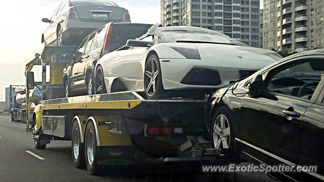 Lamborghini Murcielago spotted in Toronto, Canada