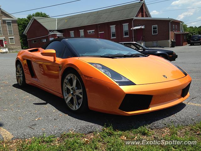 Lamborghini Gallardo spotted in Egypt, Pennsylvania