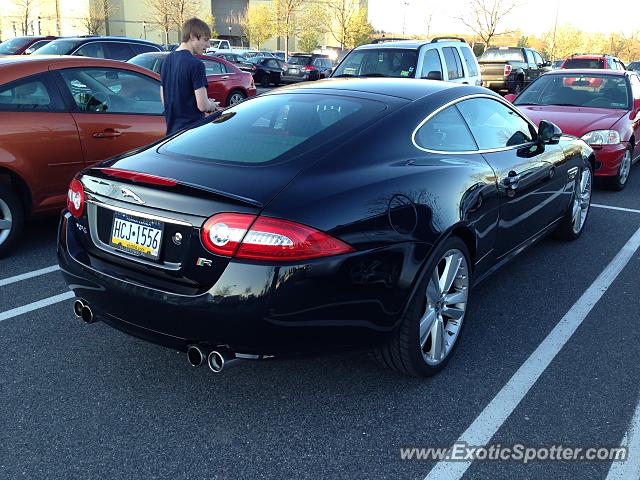 Jaguar XKR spotted in Center valley, Pennsylvania