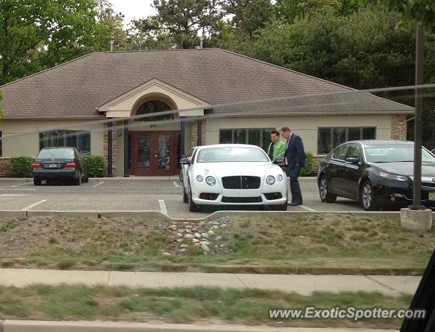 Bentley Continental spotted in Brick, New Jersey