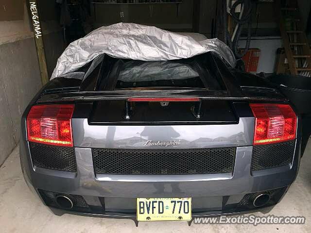 Lamborghini Gallardo spotted in Toronto, Canada