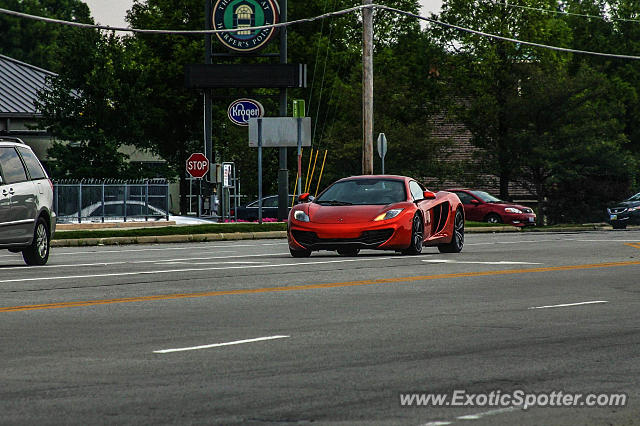 Mclaren MP4-12C spotted in Cincinnati, Ohio