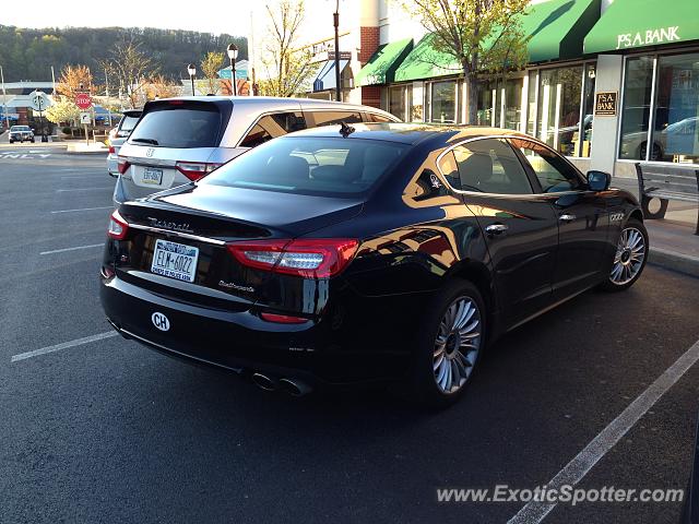 Maserati Quattroporte spotted in Center valley, Pennsylvania