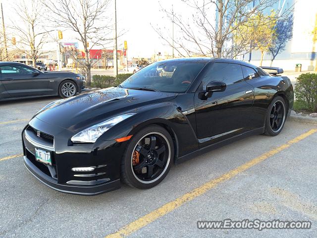 Nissan GT-R spotted in Winnipeg, Canada