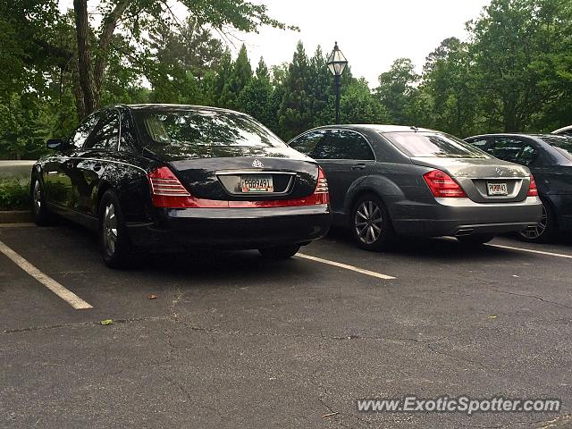 Mercedes Maybach spotted in Alpharetta, Georgia