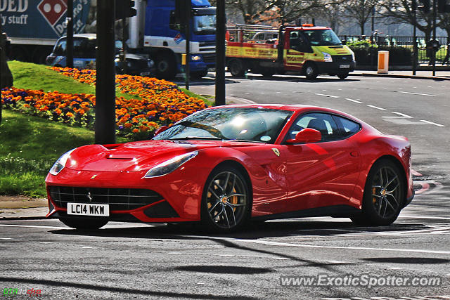 Ferrari F12 spotted in London, United Kingdom