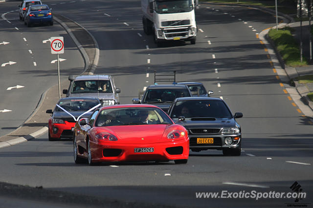 Ferrari 360 Modena spotted in Sydney, Australia