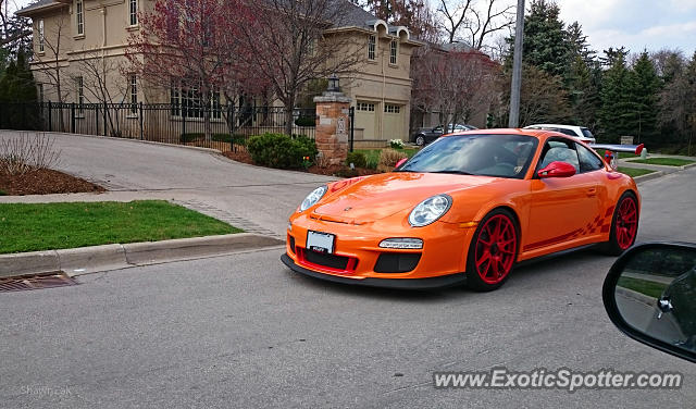 Porsche 911 GT3 spotted in Oakville, ON, Canada