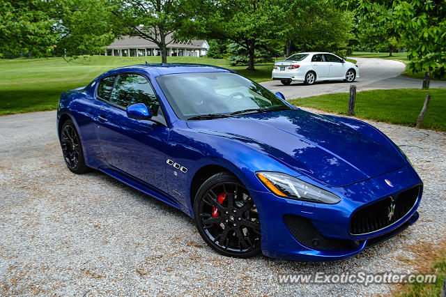 Maserati GranTurismo spotted in Cincinnati, Ohio