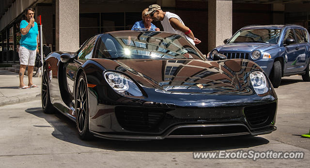 Porsche 918 Spyder spotted in Columbus, Ohio