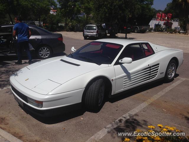 Ferrari Testarossa spotted in Quarteira, Portugal