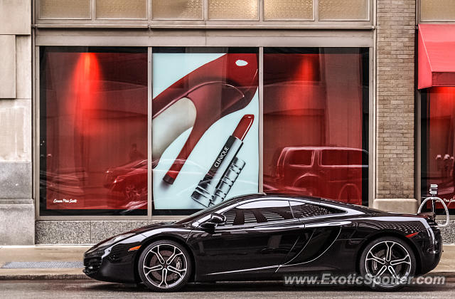 Mclaren MP4-12C spotted in Indianapolis, Indiana