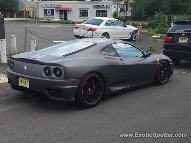 Ferrari 360 Modena spotted in Union, New Jersey